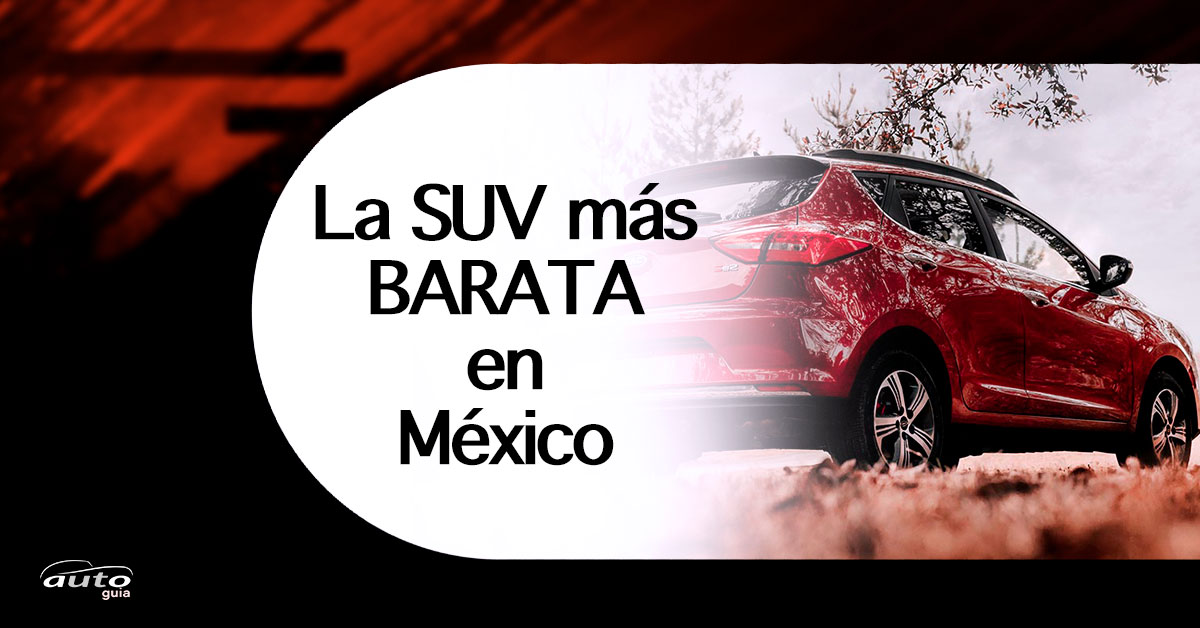 La SUV compacta más barata en México Autoguia
